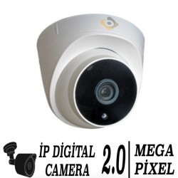 2.0 Megapixel İp Dome Kamera